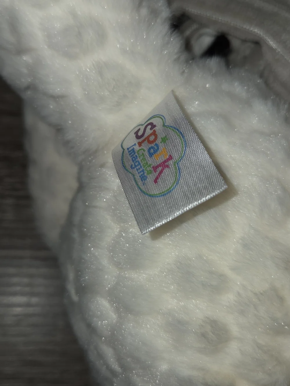 Spark Create Imagine Bear with Rattle and Blanket Lovey 12